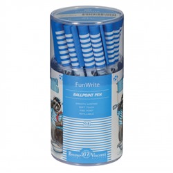 Ручка шариковая 0.5 мм "FunWrite.Енот-морячок" синяя 20-0212/72 Bruno Visconti