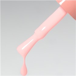 Гель лак для ногтей, однотонный, трехфазный, 10 мл, LED/UV, розовый (139)