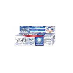 Doctor Proff Oxygen regeneration White crystal Зубная паста 100г