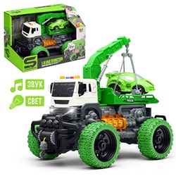 Машина "МегаЭвакуатор" 1:16 (свет, звук) в коробке