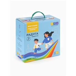 Модульный массажный коврик, набор №4 «Радуга», 7 шт., Ортодон