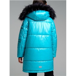 Пальто текстильное с полиуретановым покрытием для девочек