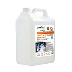 Средство от засоров Goodhim Turboчист, жидкость, 5 л