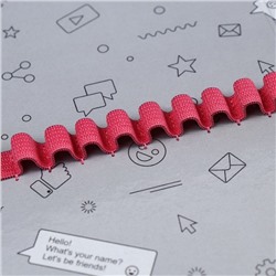 Пенал школьный, 1 секция, 13×21×4 см «Аниме подружки»