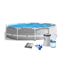 Бассейн каркасный Prism Frame, 305 х 76 см, фильтр-насос, 26702NP INTEX