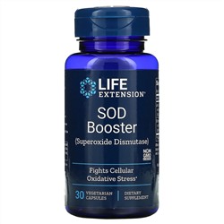 Life Extension, стимулятор СОД, 30 вегетарианских капсул