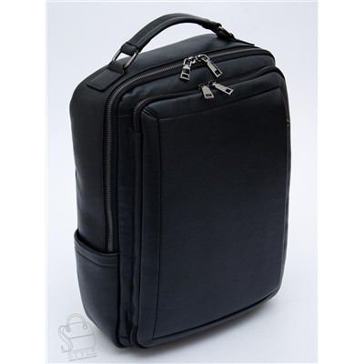 Рюкзак мужской кожаный 131419-149H black Heanbag