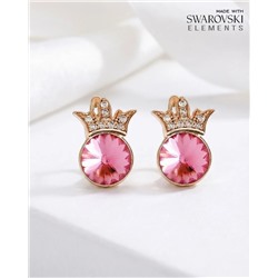 Серьги с кристаллами Swarovski