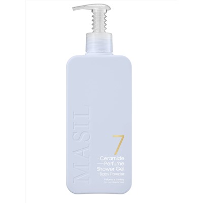 MASIL - ГЕЛЬ ДЛЯ ДУША 7 CERAMIDE PERFUME SHOWER GEL (BABY POWDER), 500 МЛ.