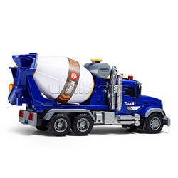 Машина "Бетономешалка" на батарейках, в коробке