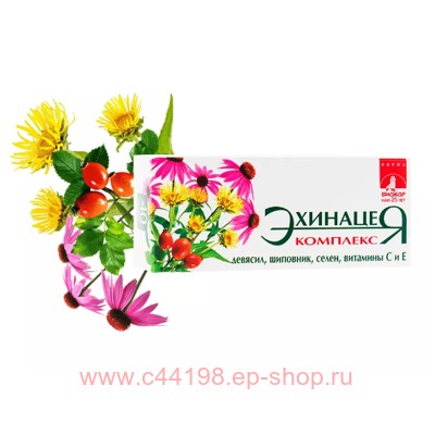 Эхинацея Биокор Комплекс, драже 0,26г №40 БАД