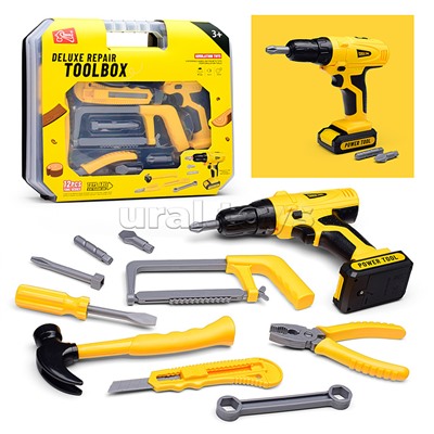 Набор интсрументов "Электродрель" в чемодане