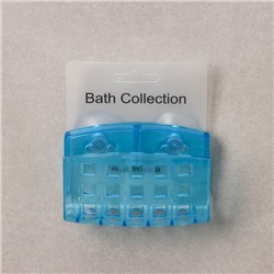 Мыльница настенная на присосках Bath Collection, 9.5×5×6 см, МИКС