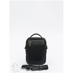 Сумка мужская кожаная 99778Z black Zinimsk