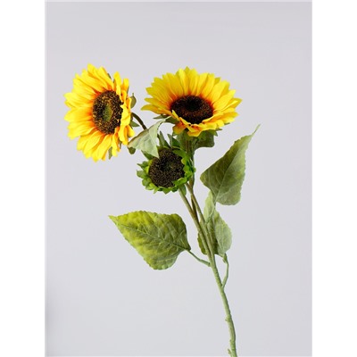 Цветы искусственные «Куст подсолнухов», h=87 см, d=16 см