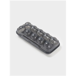 Контейнер для хранения яиц IDEA, 10 ячеек, 26.5×11.5×7 см, пластик, МИКС