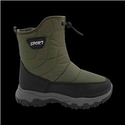 Сапоги мембранные на меху 1806-9 зеленые