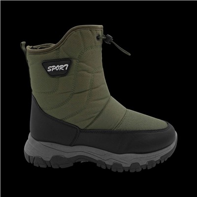 Сапоги мембранные на меху 1806-9 зеленые