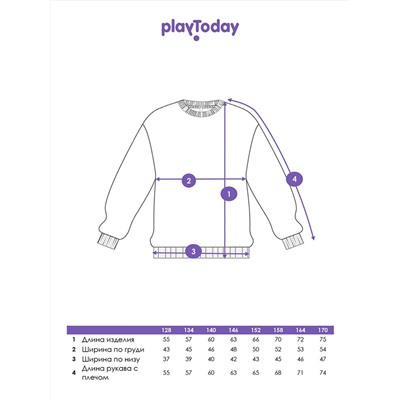 PLAYTODAY Толстовка