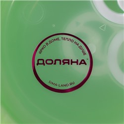 Контейнеры для еды с клапаном Доляна «Горошек», набор 3 шт.: 300/600/900 мл, пластик, круглые, розовые