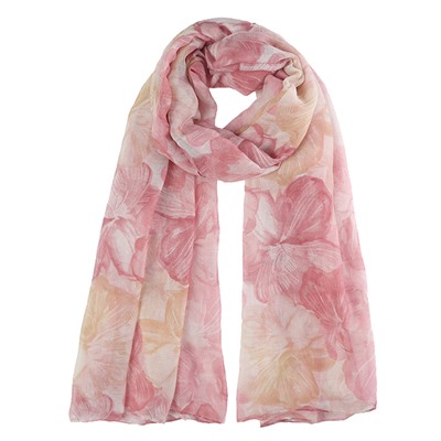 Палантин Т4-65 цветы