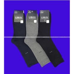 6 ПАР - LIMAX носки мужские внутри махра