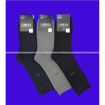 6 ПАР - LIMAX носки мужские внутри махра