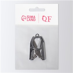 Ножницы маникюрные, прямые, складные, 9 см