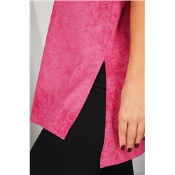 Женская удлиненная футболка с разрезами Happyfox