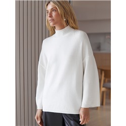 Свитер из пряжи с кашемиром