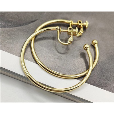 Серьги-клипсы Кольца