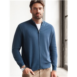 Кардиган на молнии из хлопка с нейлоном