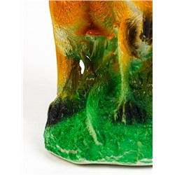 Садовая фигура из гипса «Семья сурикатов», 35×11×9 см