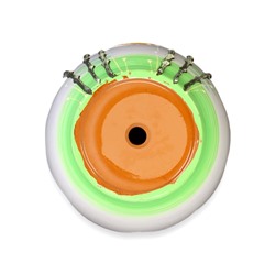 Горшок для цветов «Азия», 1 л, d=15 см, h=13 см, с поддоном, керамика, белый