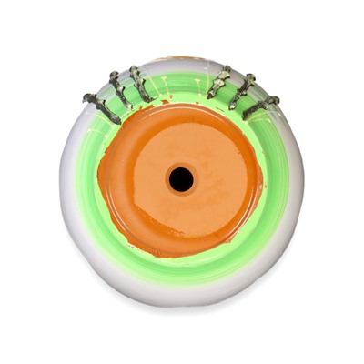 Горшок для цветов «Азия», 1 л, d=15 см, h=13 см, с поддоном, керамика, белый