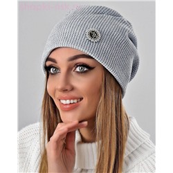 Велюр люрекс Роза Шапка (56-58)