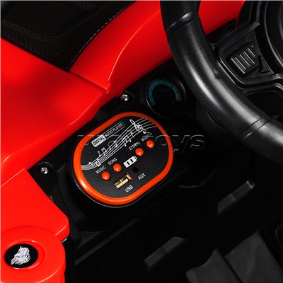 Электромобиль детский "Внедорожник" (цвет красный)