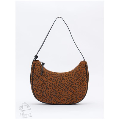 Сумка женская кожаная 8533VGF leopard Vitelli Grassi  в Новосибирске