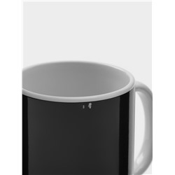 Кружка - хамелеон Доляна «Таинственная лиса», 350 мл, керамика, небольшие дефекты