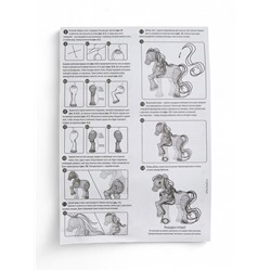 Набор для создания игрушки из синельной проволоки «Лошадка»