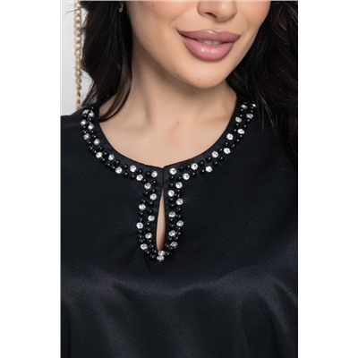 Костюм с юбкой Альсия (черный) К14393-5М