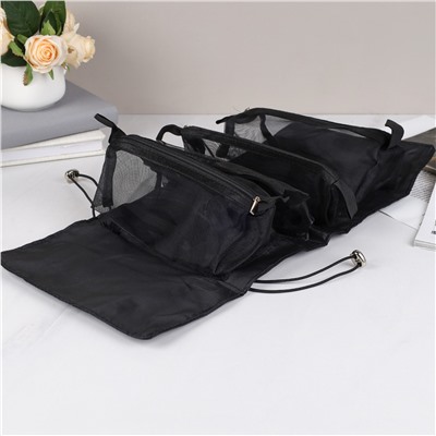 Косметичка 22х53 см черная / XN-022BL /уп 150/