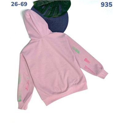 Толстовка 935 розовый