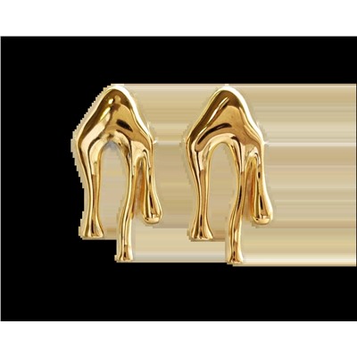 Серьги из стали