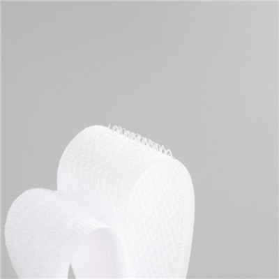 Липучка, 20 мм, 25±1 м, белая