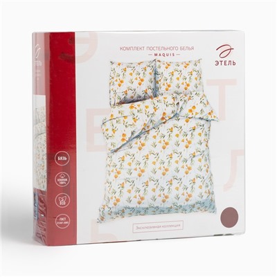Постельное бельё евро «Этель» Maquis, бязь