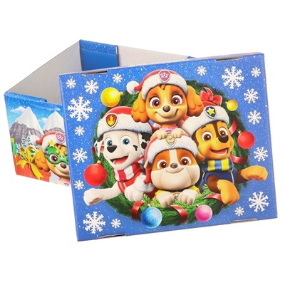 Коробка складная с крышкой «Счастливый Новый год», 31×25.5×16 см