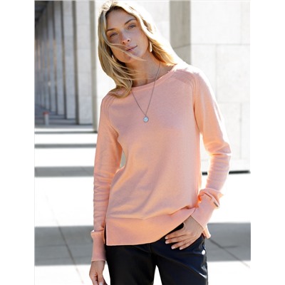 Джемпер тонкой вязки из хлопка с кашемиром