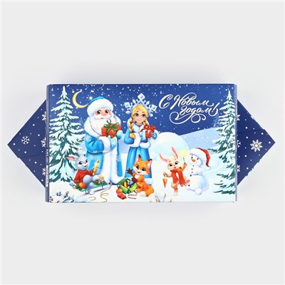 Коробка подарочная - конфета складная «Сказочный Новый год», 14×22×8 см
