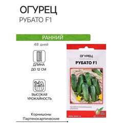 Семена Огурец "Рубато F1", 6 шт